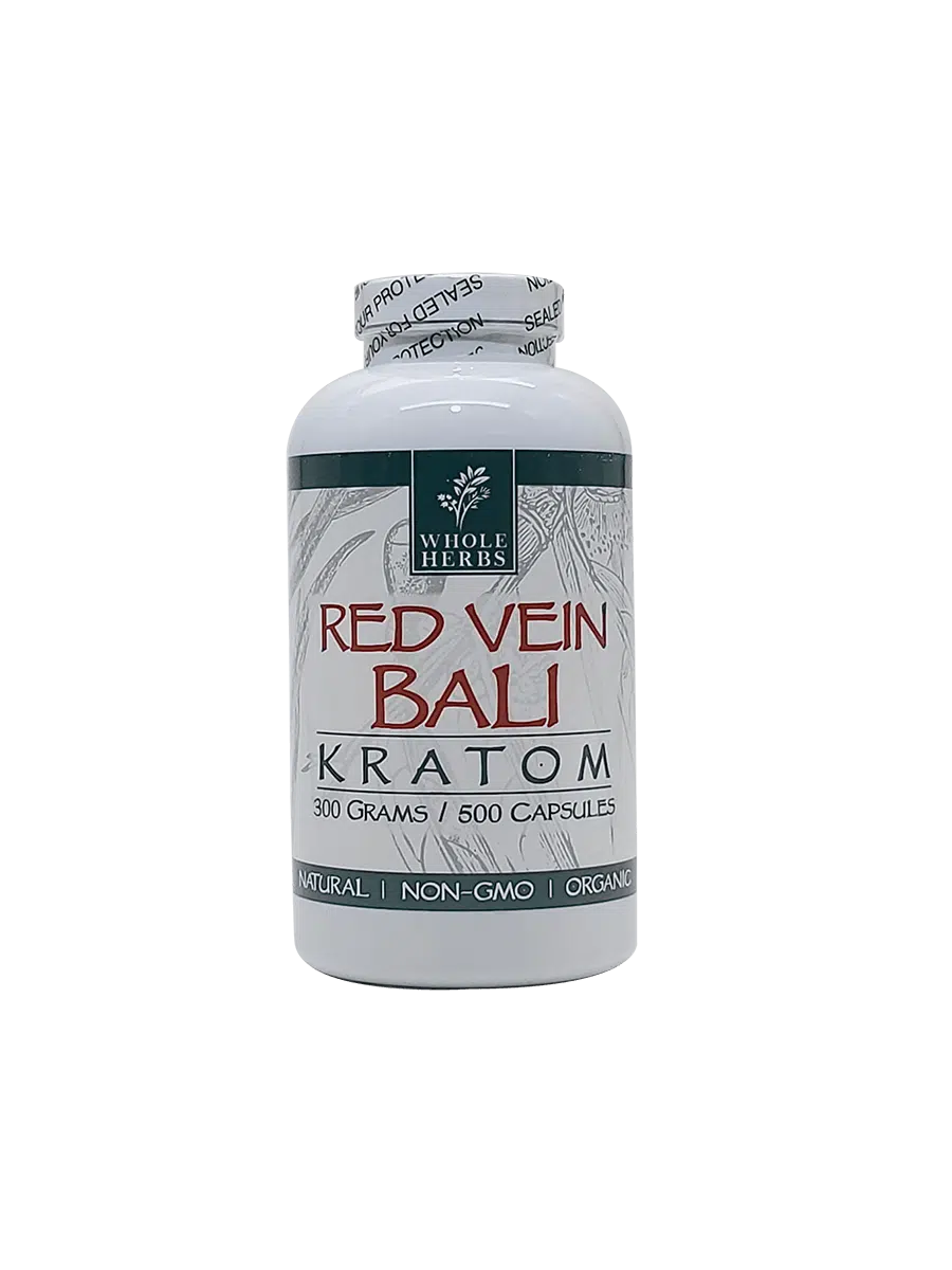 WHOLE HERBS Maeng Da (Green, Red & Bali) Kratom Capsules