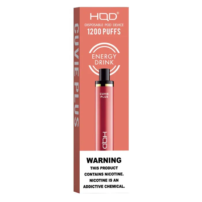 HQD Cuvie Plus Nicotine Disposable Vape 1200 Puff