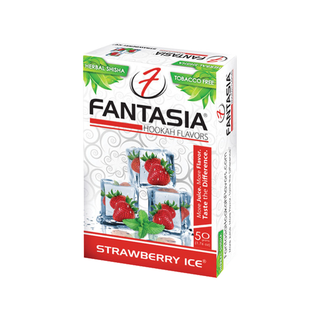 Fantasia Strawberry Ice Flavor Shisha Tobacco  - 50g