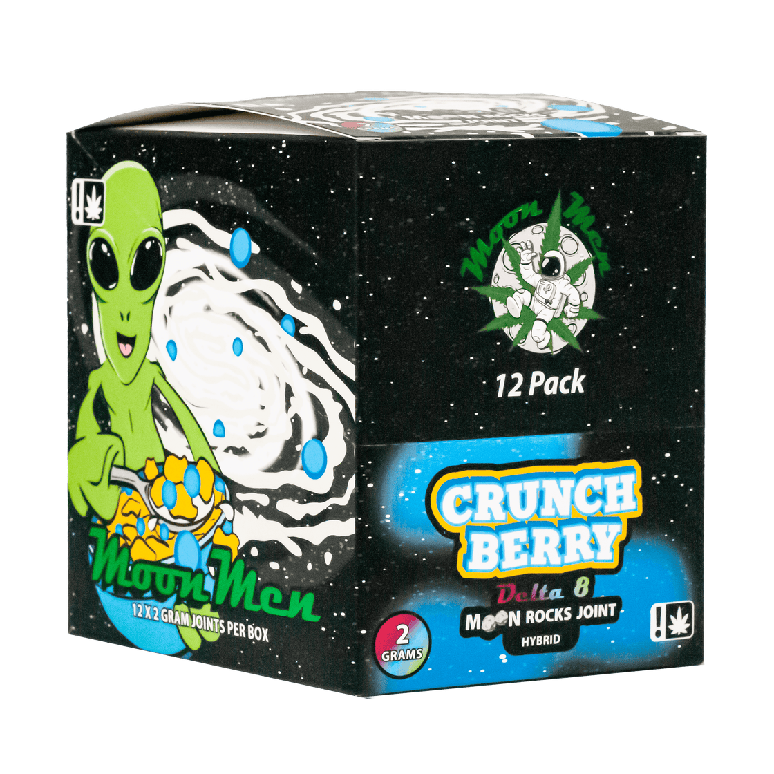 Delta 8 Moon Rock Joint Crunch Berry Hybrid (2g) | Moon Men