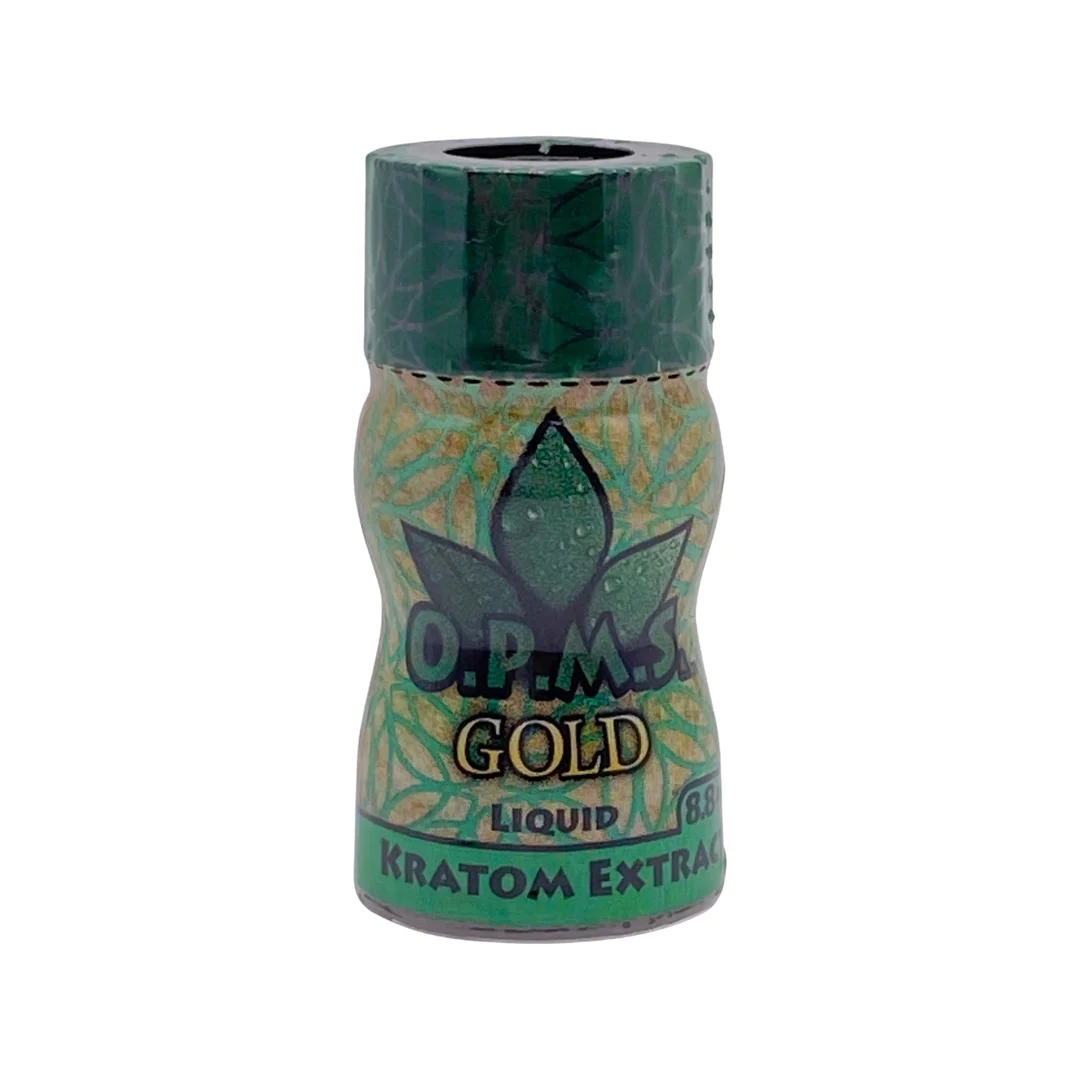 Opms Kratom Shots (Gold & Black)  University Vape