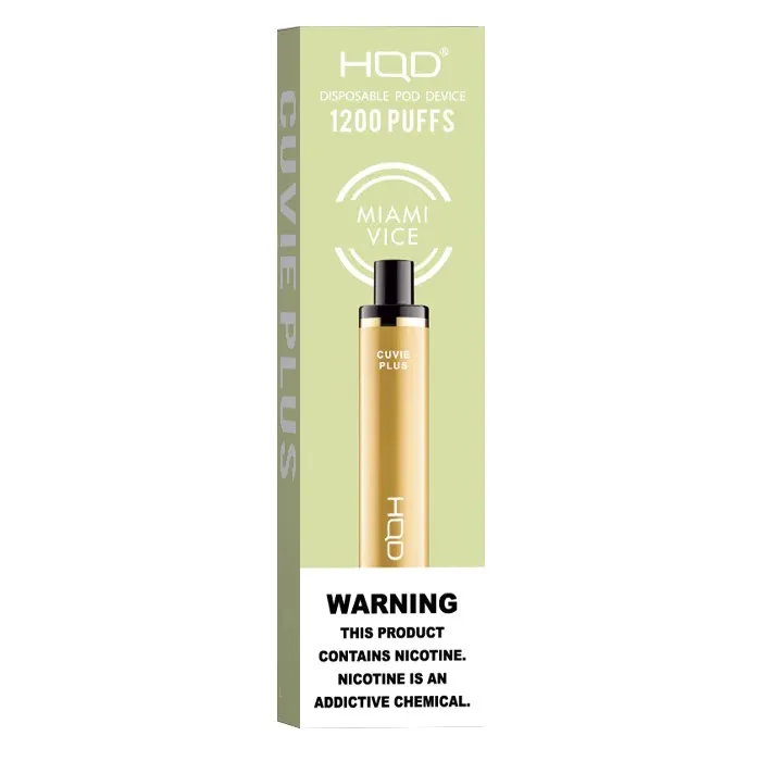 HQD Cuvie Plus Nicotine Disposable Vape 1200 Puff