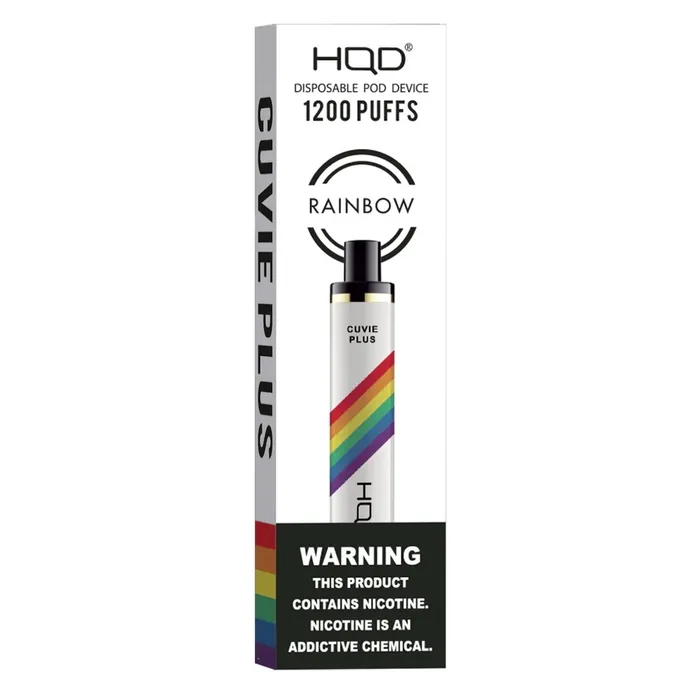 HQD Cuvie Plus Nicotine Disposable Vape 1200 Puff