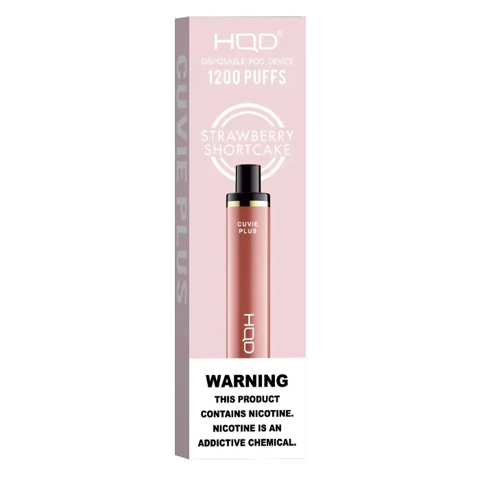 HQD Cuvie Plus Nicotine Disposable Vape 1200 Puff