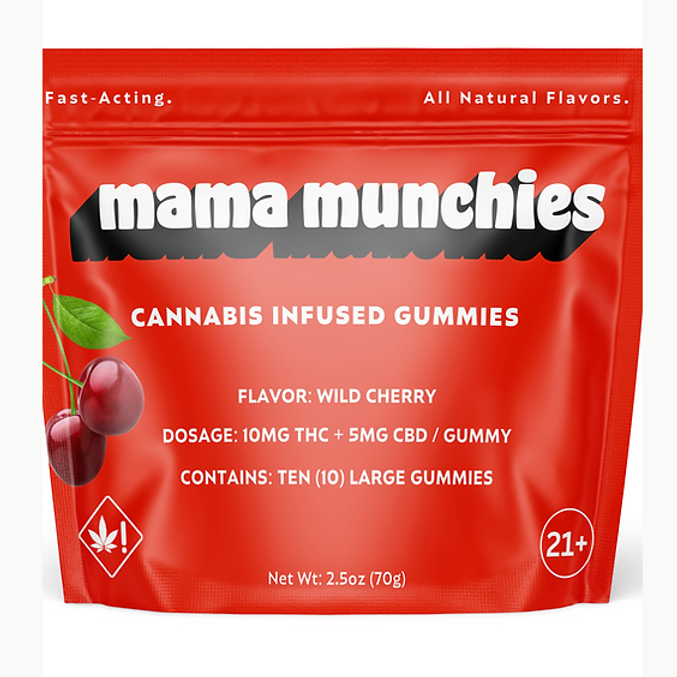 Mama Munchies Delta-9 THC Gummies