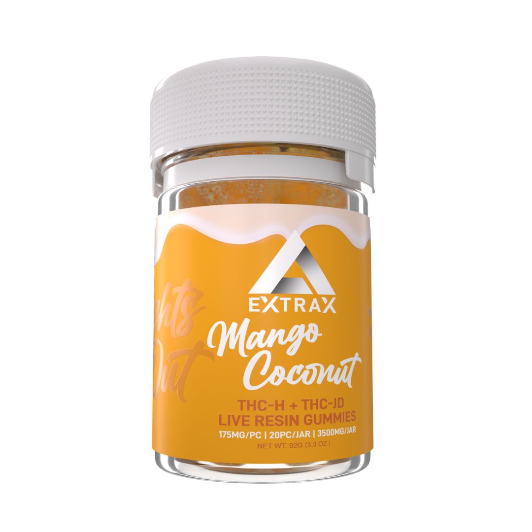 Delta Extrax - THCh | THCjd Live Resin Gummies – 3500mg