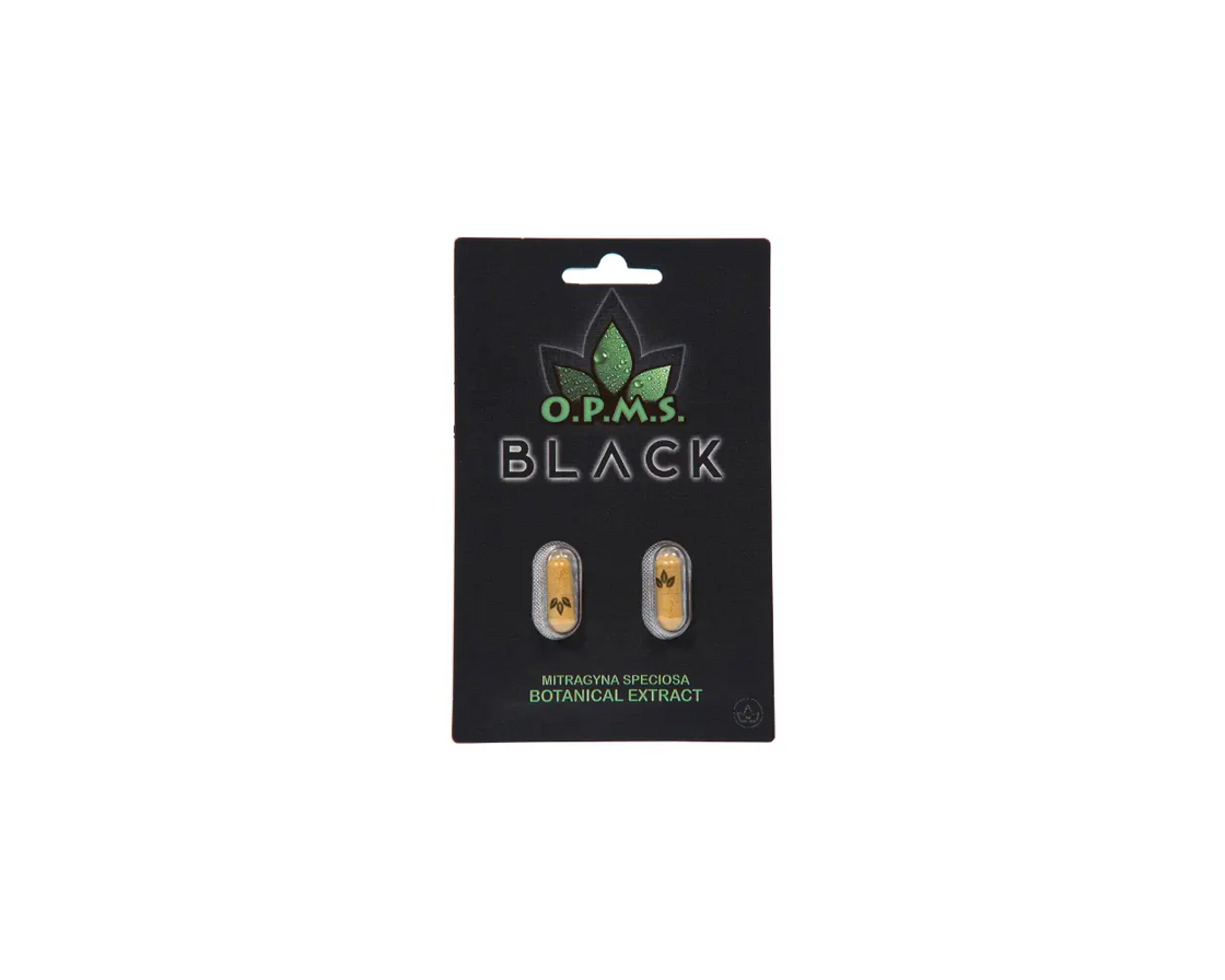 OPMS Black & Gold Kratom Extract Capsules