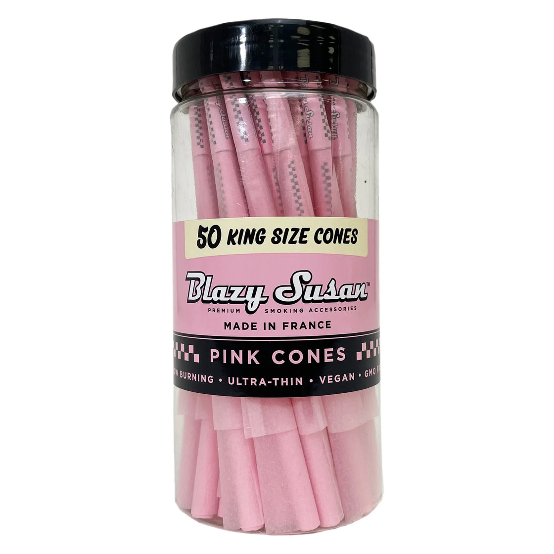 Pink Pre Rolled Cones | King Size | 50 Count