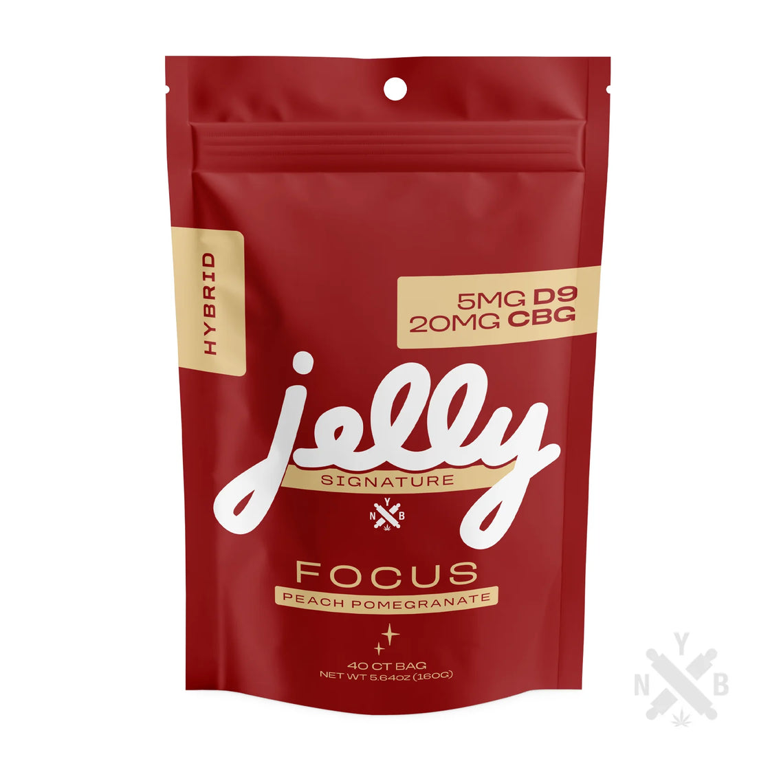 Focus - Peach Pomegranate - 5 MG D9 THC + 20 MG CBG