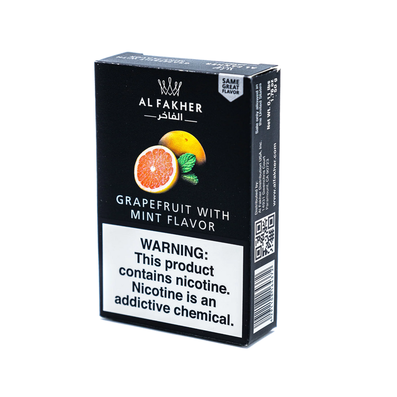 Al Fakher Grapefruit Mint Shisha Tobacco - 50g  University Vape