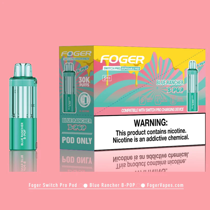 Blue Rancher B-POP Foger Switch Pro Pod 30K Puffs