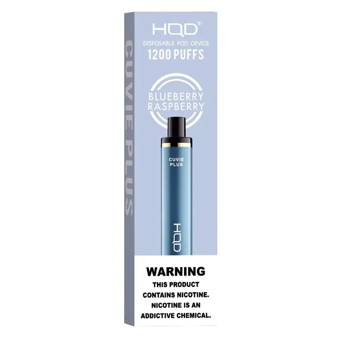 HQD Cuvie Plus Nicotine Disposable Vape 1200 Puff