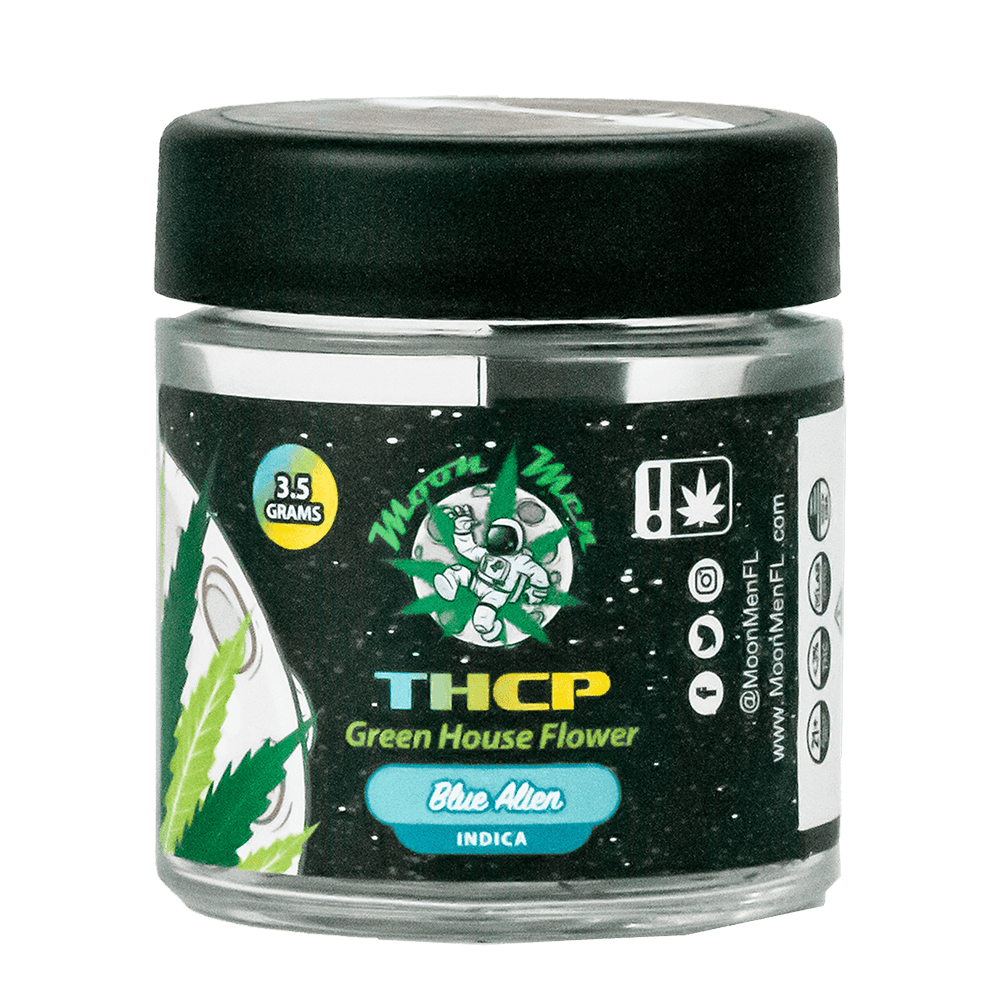 THCP Greenhouse Flower (3.5g) – Blue Alien (Indica)