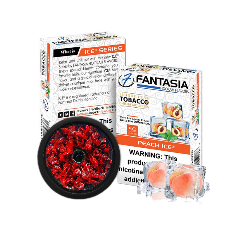 Fantasia Peach Ice Flavor Shisha Tobacco