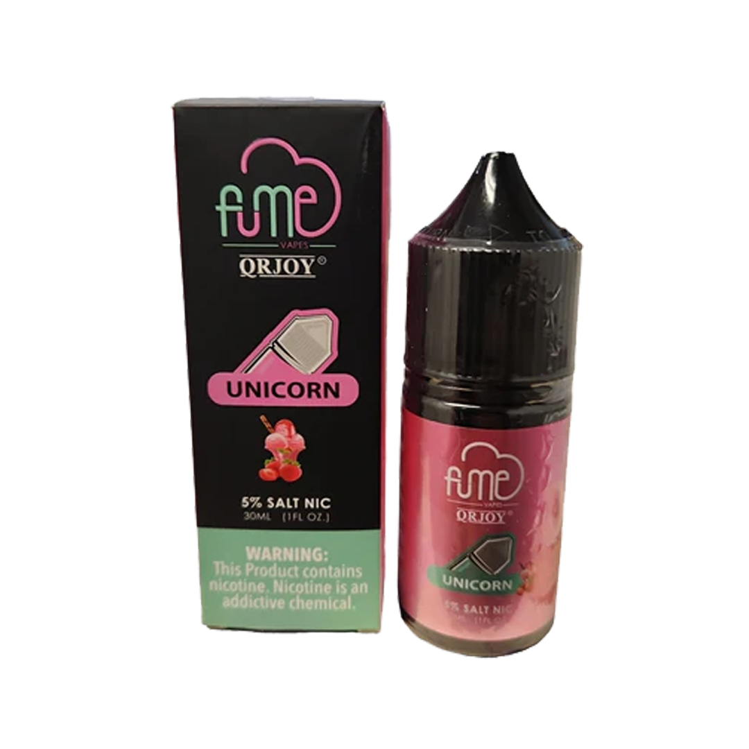 FUME Unicorn Salt Nic Juice E-Liquid 30ml Bottle - 50MG