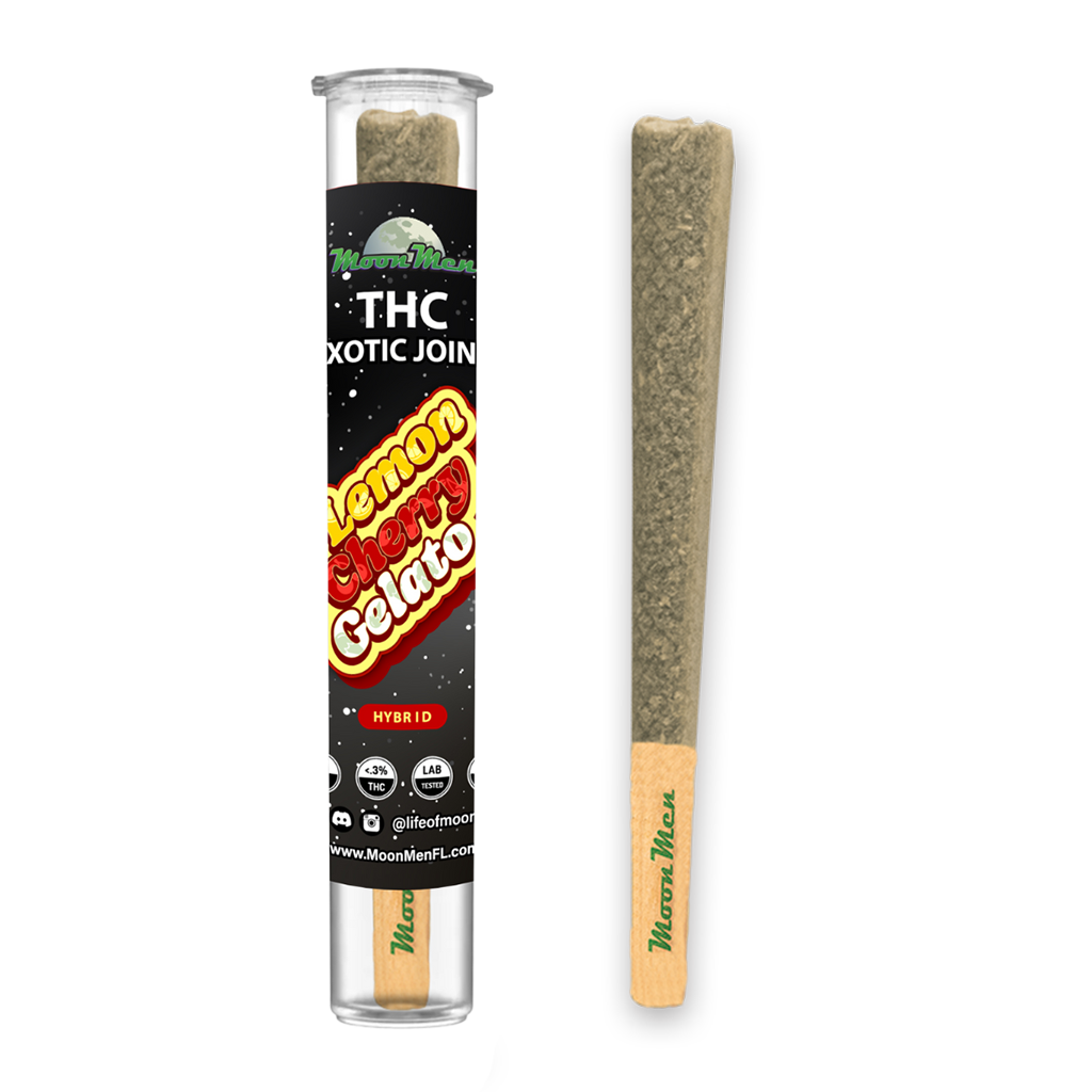 THC Exotic Joint – Lemon Cherry Gelato (Hyrbid)