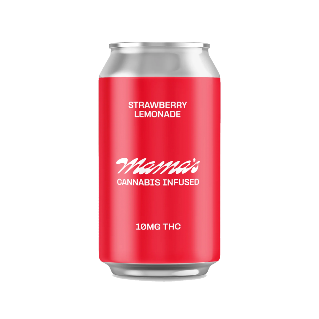 D8 THC Lemonade Seltzer by Mama Munchies