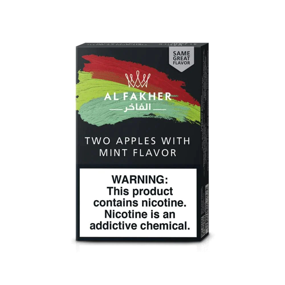 Al Fakher Two Apples Shisha Tobacco - 50g