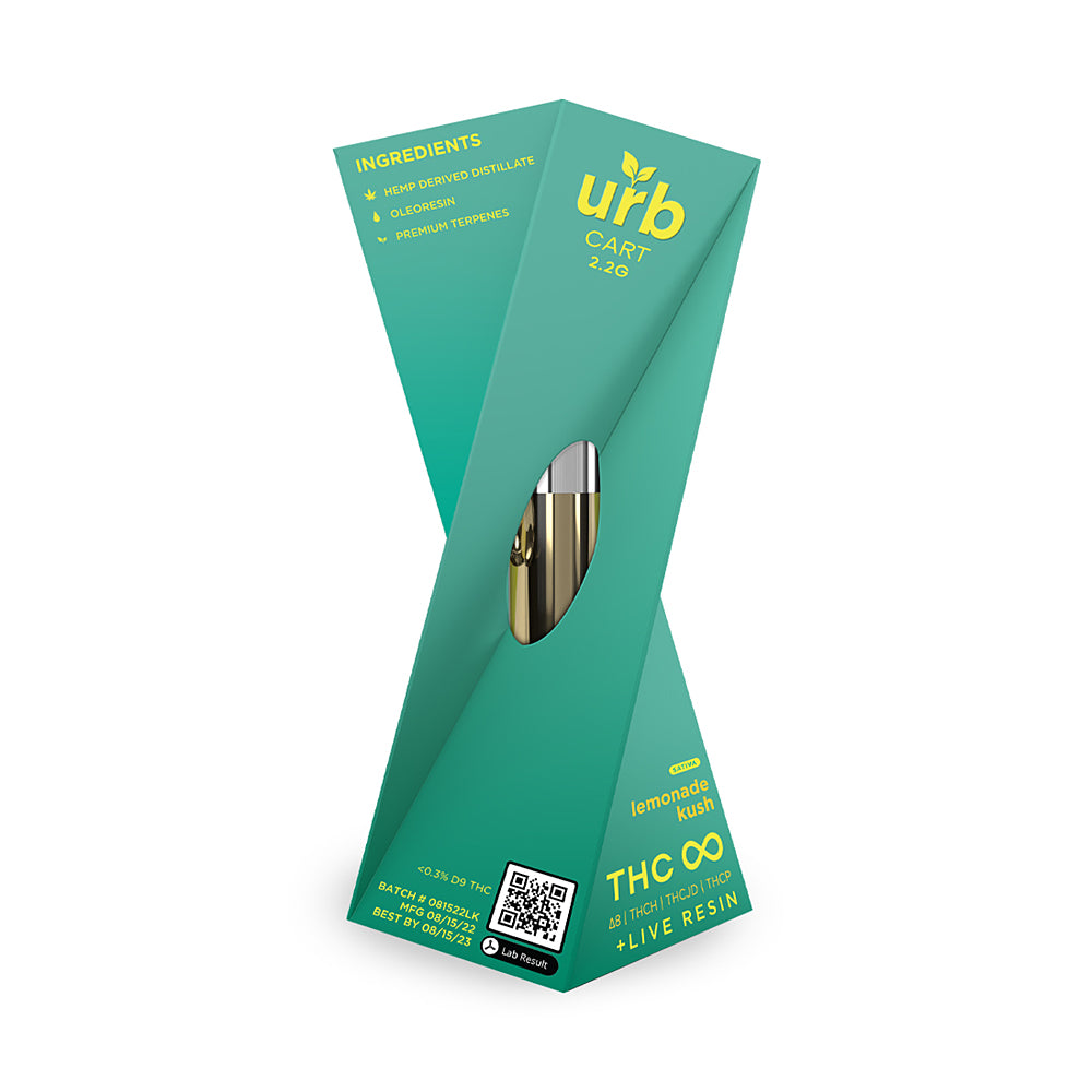 URB THC Infinity Cartridge 2.2G