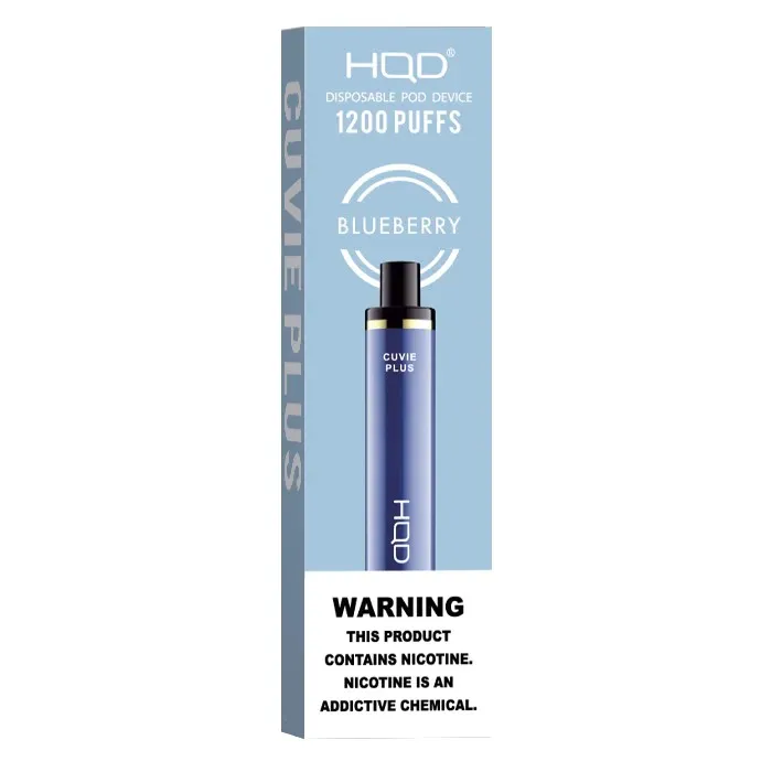 HQD Cuvie Plus Nicotine Disposable Vape 1200 Puff