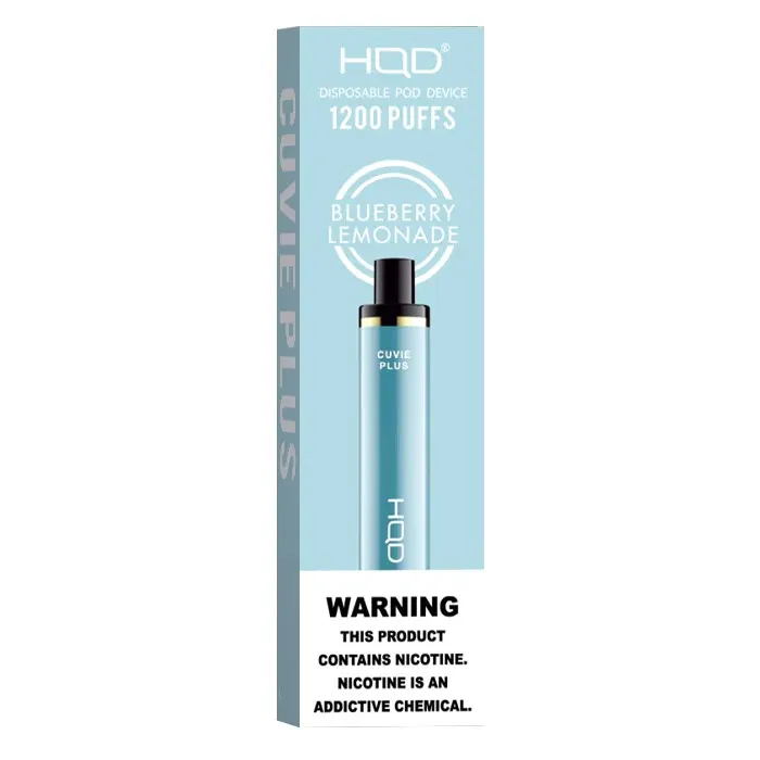 HQD Cuvie Plus Nicotine Disposable Vape 1200 Puff