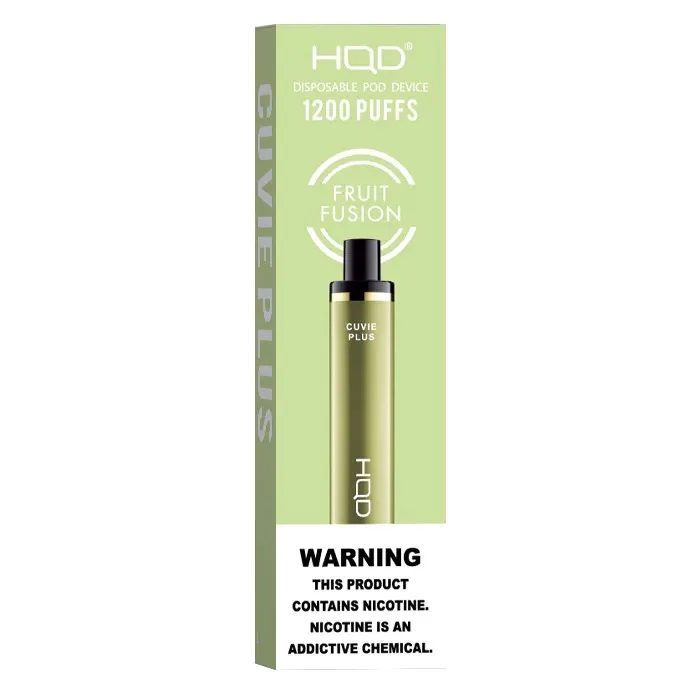 HQD Cuvie Plus Nicotine Disposable Vape 1200 Puff