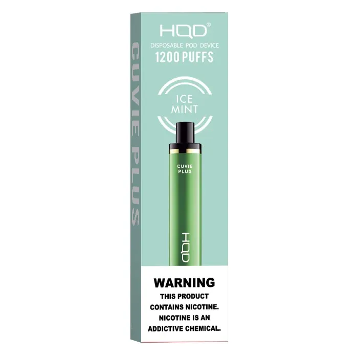 HQD Cuvie Plus Nicotine Disposable Vape 1200 Puff