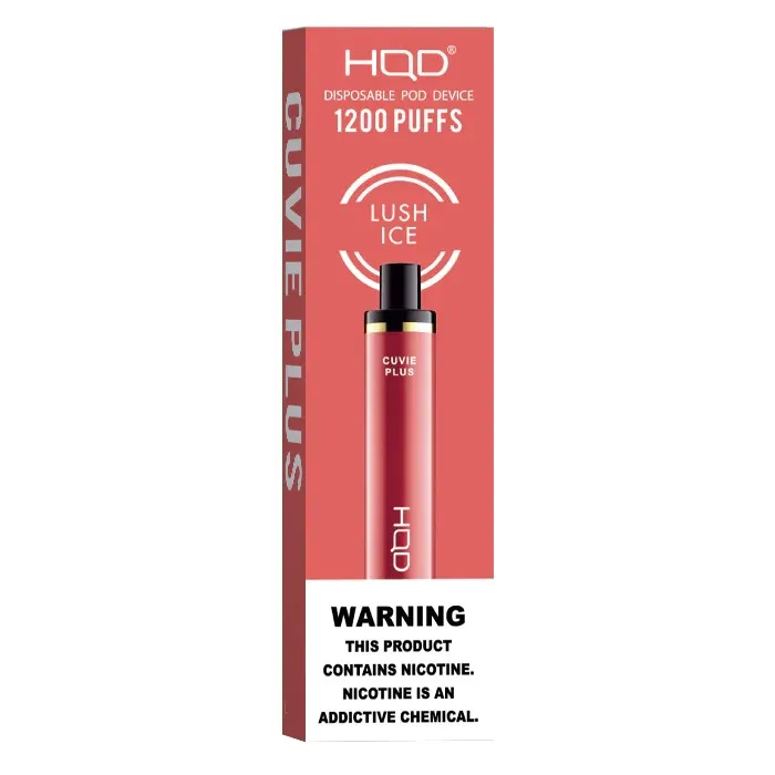 HQD Cuvie Plus Nicotine Disposable Vape 1200 Puff