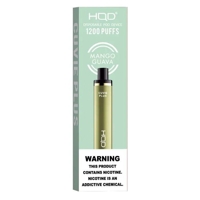 HQD Cuvie Plus Nicotine Disposable Vape 1200 Puff