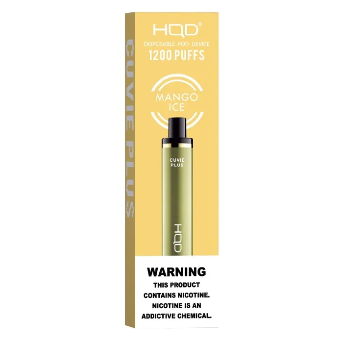 HQD Cuvie Plus Nicotine Disposable Vape 1200 Puff