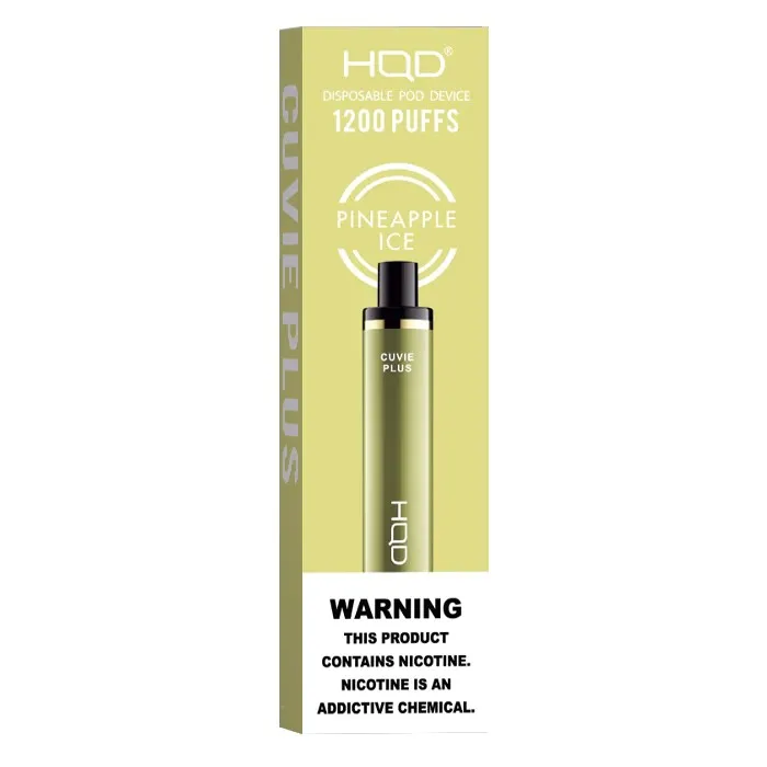HQD Cuvie Plus Nicotine Disposable Vape 1200 Puff