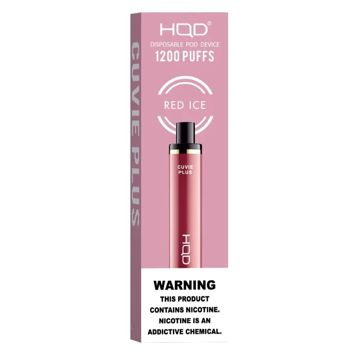 HQD Cuvie Plus Nicotine Disposable Vape 1200 Puff