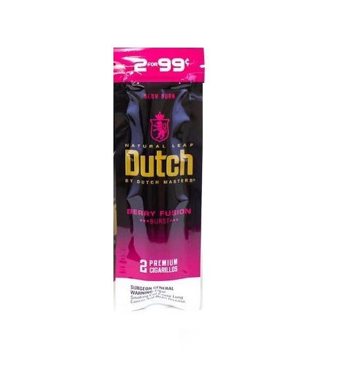 DUTCH MASTERS CIGARILLOS BERRY FUSION 30CT