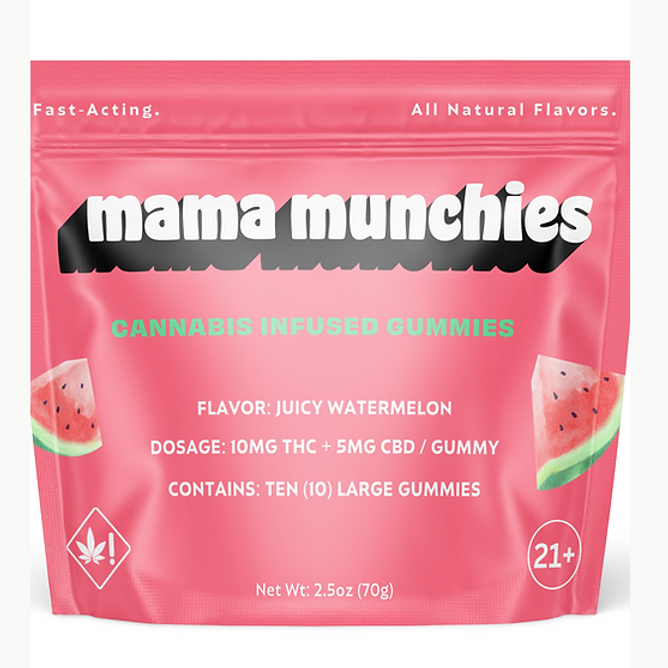 Mama Munchies Delta-9 THC Gummies