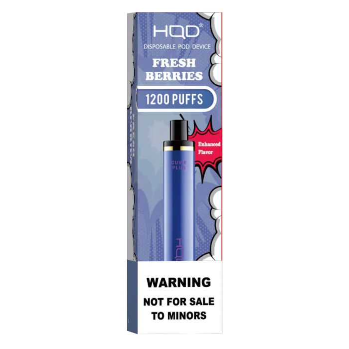 HQD Cuvie Plus Nicotine Disposable Vape 1200 Puff