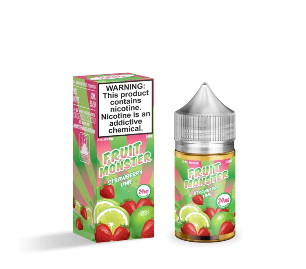 FRUIT MONSTER SALT STRAWBERRY LIME EJUICE 30mL