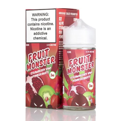 STRAWBERRY KIWI POMEGRANATE - FRUIT MONSTER - 100ML