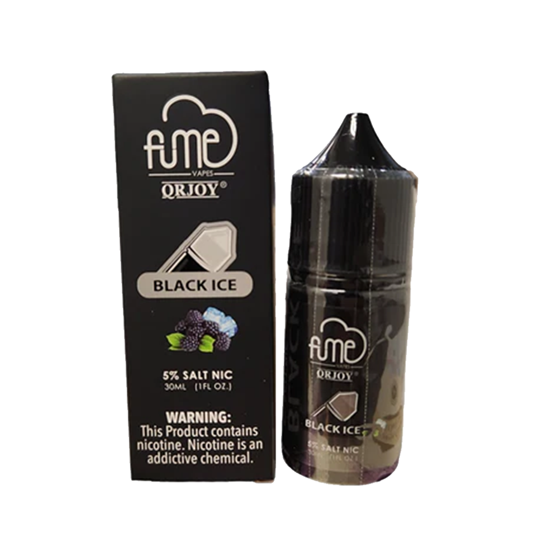 Fume Black Ice Salt 30mL - 50MG University Vape Fume Black Ice Salt 30mL - 50MG University Vape