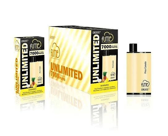 Fume Unlimited Disposable Vape - 7000 Puffs - Rechargeable