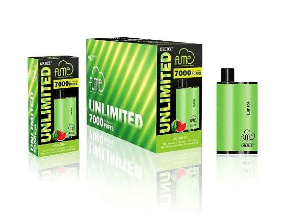 Fume Unlimited Disposable Vape - 7000 Puffs - Rechargeable