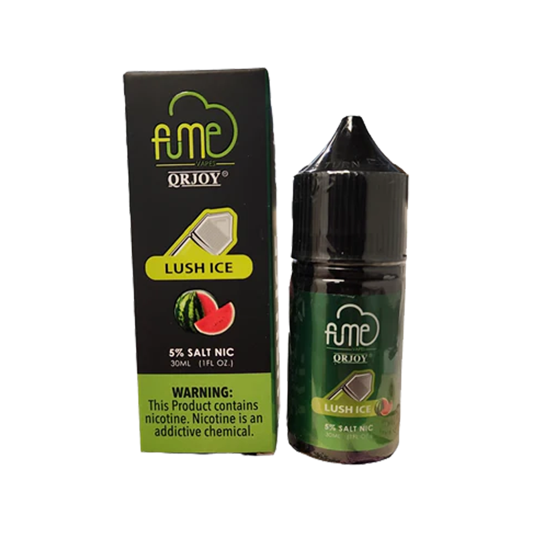 Fume Lush Ice Salt 30mL - 50MG University Vape Fume Lush Ice Salt 30mL - 50MG University Vape
