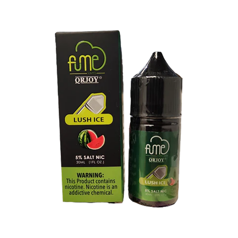 Fume Lush Ice Salt 30mL - 50MG University Vape Fume Lush Ice Salt 30mL - 50MG University Vape