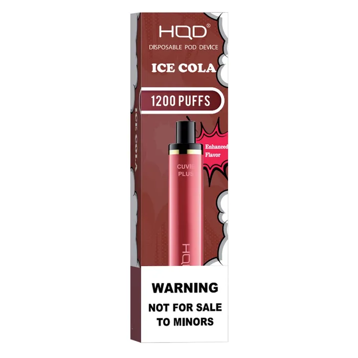 HQD Cuvie Plus Nicotine Disposable Vape 1200 Puff