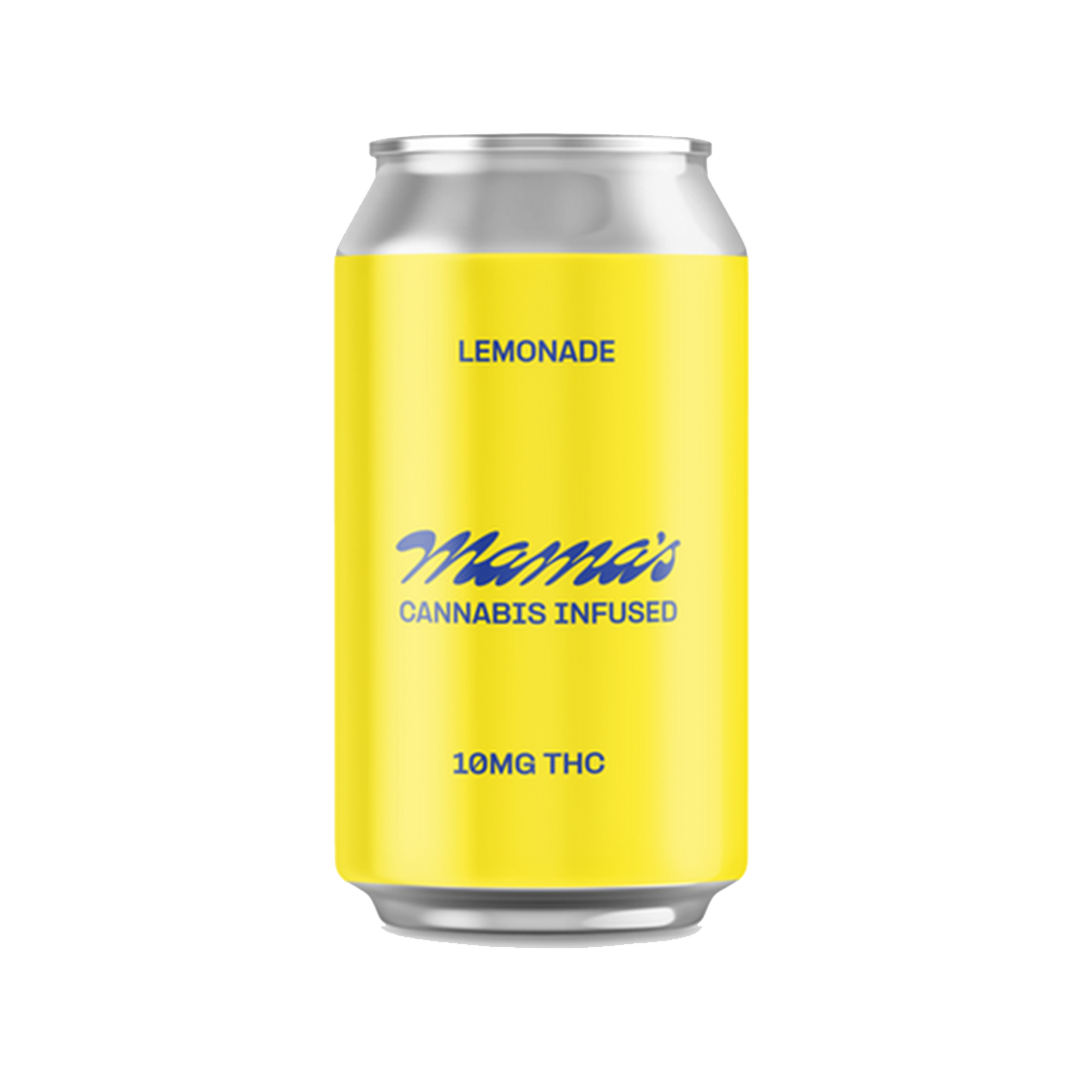 D8 THC Lemonade Seltzer by Mama Munchies