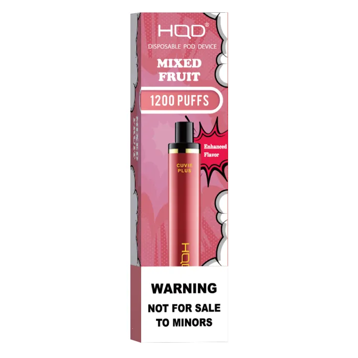 HQD Cuvie Plus Nicotine Disposable Vape 1200 Puff