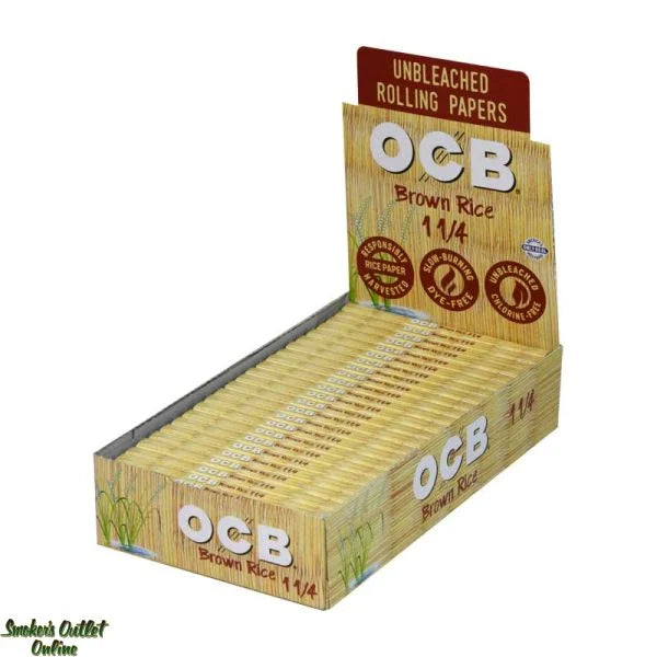 OCB Rolling Papers - Brown Rice 1 1/4