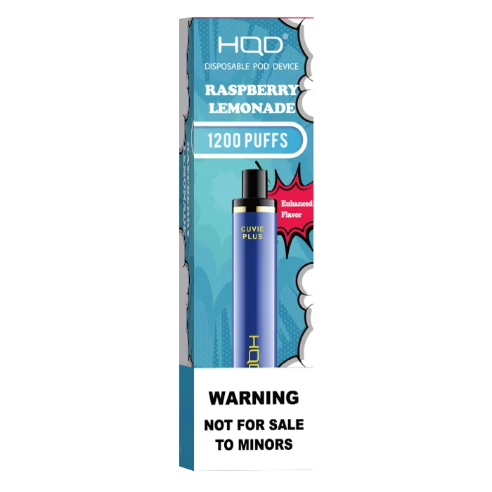 HQD Cuvie Plus Nicotine Disposable Vape 1200 Puff