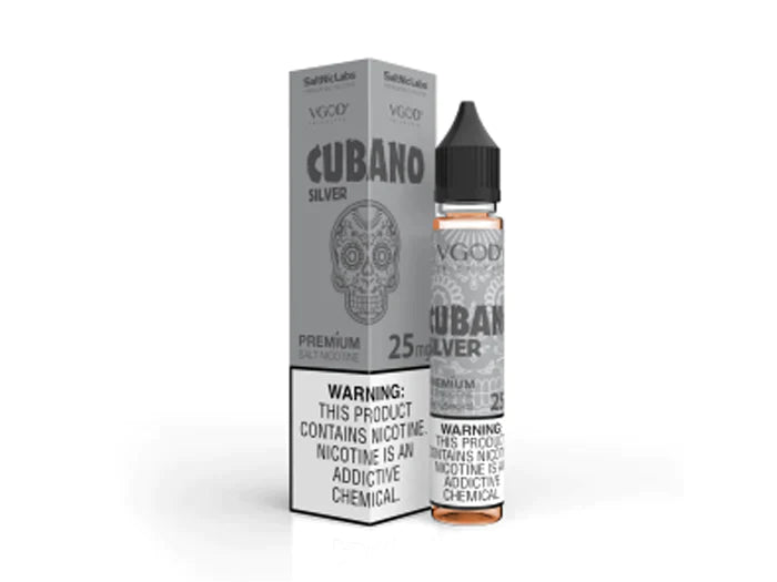 VGOD Cubano Silver SaltNic E-Liquid 30mL