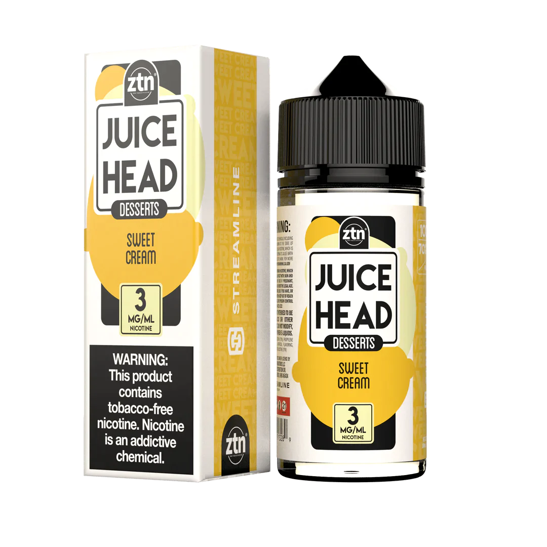 JUICE HEAD DESSERTS ZTN - Sweet Cream 100ML