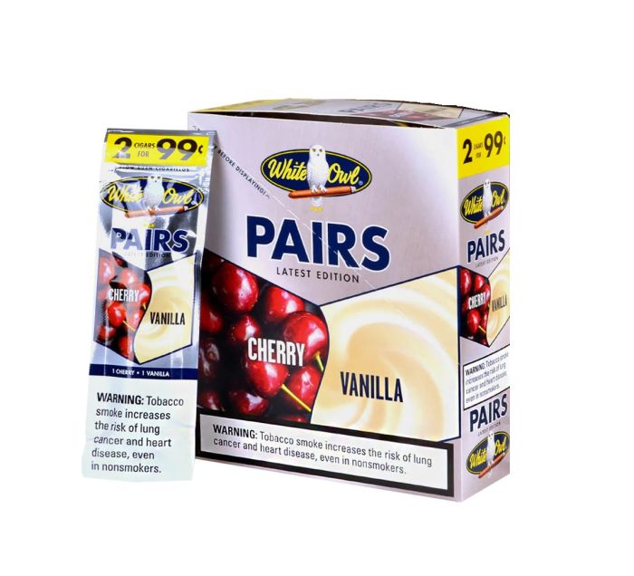 White Owl Pairs Cherry Vanilla Cigarillos